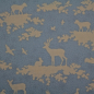 Preview: Baumwollstoff / Druckstoff Tilda Forest light blue - Sweetheart
